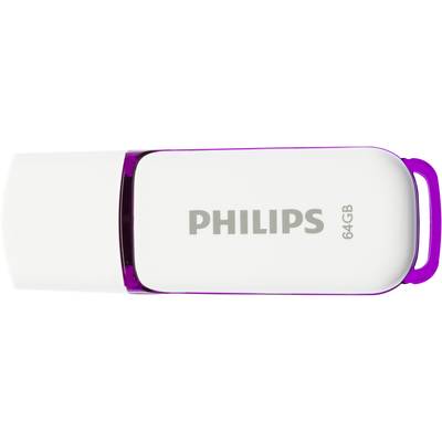 Philips SNOW USB flash disk 64 GB purpurová FM64FD70B/00 USB 2.0