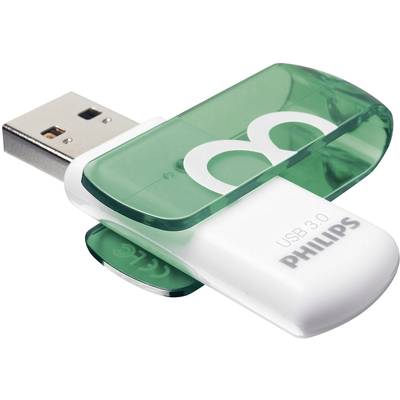 Philips VIVID USB flash disk 8 GB zelená FM08FD00B/00 USB 3.2 Gen 1 (USB 3.0)