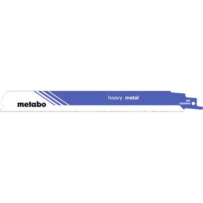 Metabo pracovný ťažký kovový výrobok so štítkom na modro-bielom balení s logom Metabo a číslom modelu BIM.