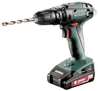 Metabo SB 18 Slagborrmaskin batteri inkl. 2x batterier, inkl. Tillbehör