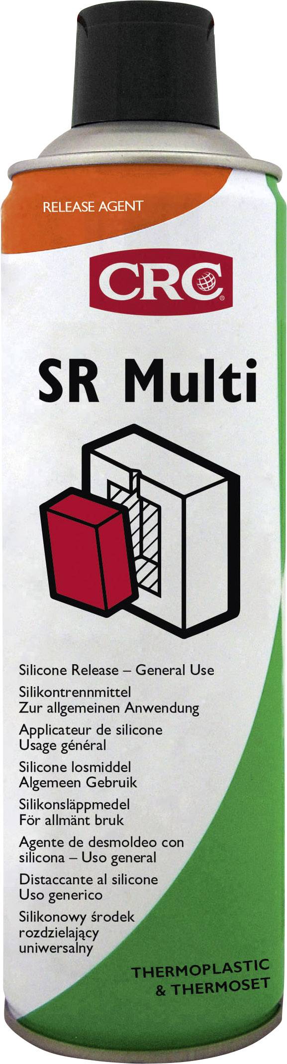 CRC SR MULTI Agente distaccante per stampi contenente silicone, film umido 500 ml