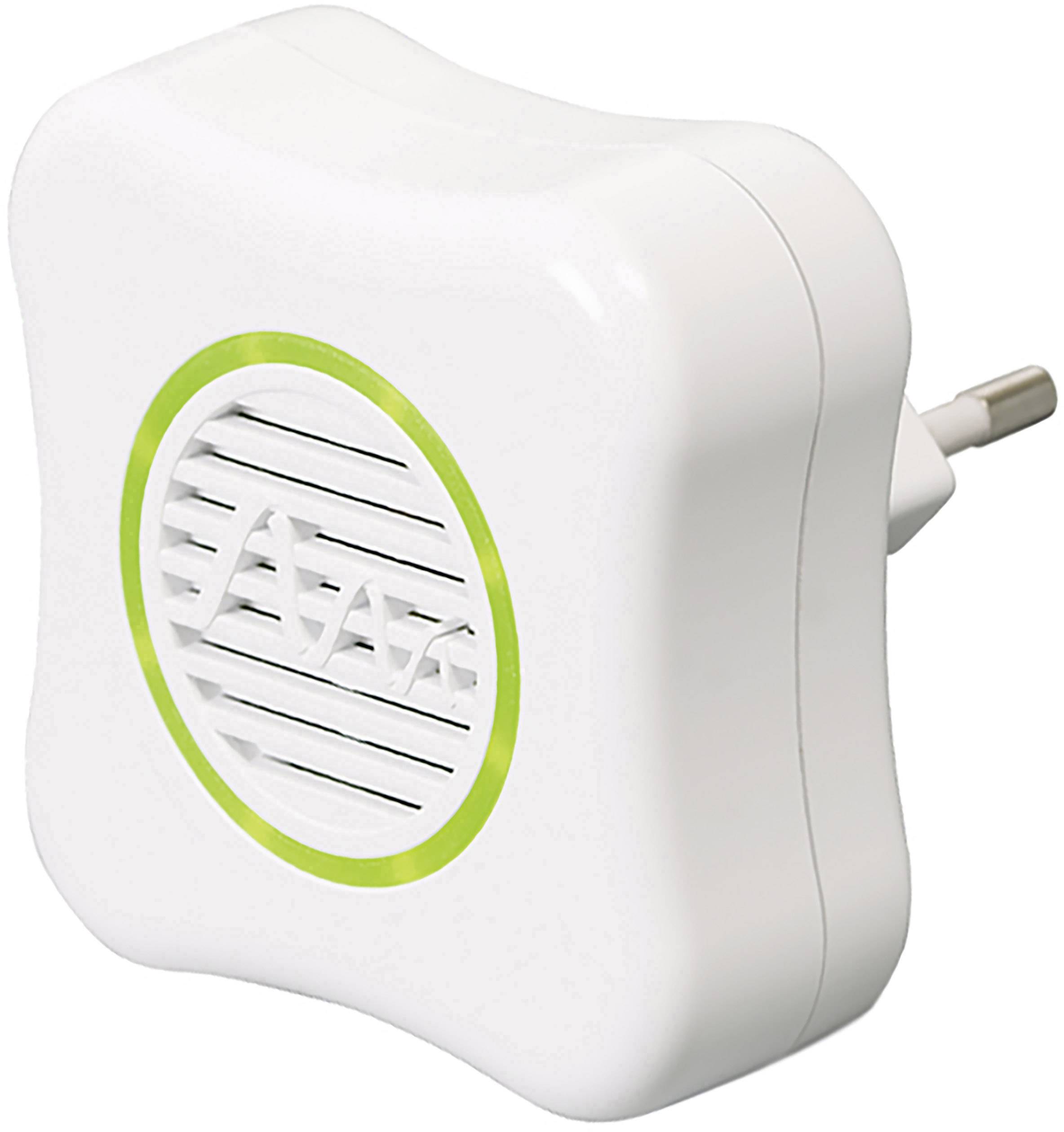 Gardigo Ultraschall Mückenvertreiber LED 66993 Ultrasuoni Disturba insetti (L x A x P) 65 x 65 x 68 mm Bianco 1 pz.