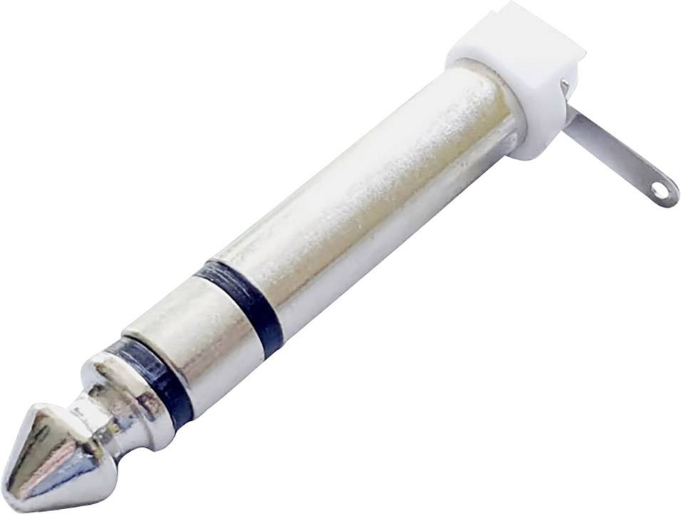 BKL Electronic 1105028 jack konektor 6.35 mm zástrčka Pólov: 2 stereo 1 ks