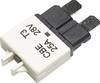 Hansor Circuit Breaker Standard, type 3, Manual Reset, 25ACBE3 Series 25A automatická plochá poistka, 12 V, 24 V, 32 V, 25 A, 1 ks
