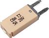 Hansor Circuit Breaker Mini, type 3. Manual Reset, 5ACBA3 Series 5A automatická plochá poistka, 28 V, 5 A, 1 ks