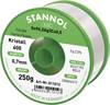 Stannol Kristall 600 Fairtin spájkovací cín bez olova bez olova Sn96,5Ag3Cu0,5 REL0 250 g 0.7 mm