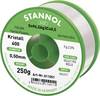 Stannol Kristall 600 Fairtin spájkovací cín bez olova bez olova Sn96,5Ag3Cu0,5 REL0 250 g 0.5 mm