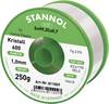 Stannol Kristall 600 Fairtin spájkovací cín bez olova bez olova Sn99,3Cu0,7 REL0 250 g 1 mm