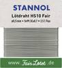 Stannol HS10Fair spájkovací cín bez olova bez olova Sn99,3Cu0,7 ROM1 10 g 0.5 mm