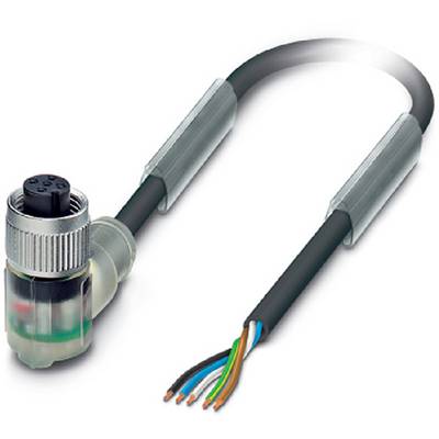 Elektrický kábel so stiahnutou izoláciou na koncoch a zahnutou zástrčkou, pripravený na inštaláciu alebo pripojenie.
