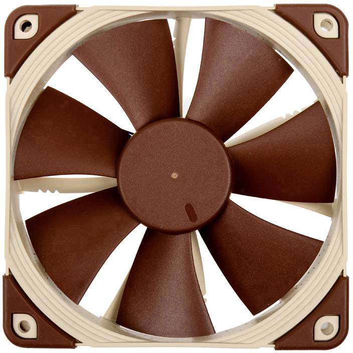Noctua NF-F12 5V Dissipatore per CPU con ventola Marrone, Beige (L x A x P) 120 x 120 x 25 mm
