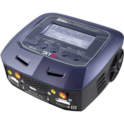 SKYRC D100 V2 modelárska multifunkčná nabíjačka 10 A LiPolymer, LiFePO, LiIon, LiHV, NiMH, NiCd, olovo