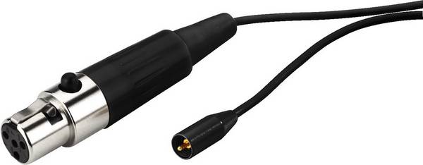 JTS 801C4/B XLR prepojovací kábel  1.50 m čierna