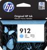 HP 912 Ink originál zelenomodrá 3YL77AE atramenty