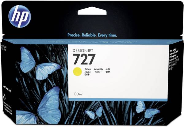 HP Ink 727 originál žltá 130 ml B3P21A 1 ks