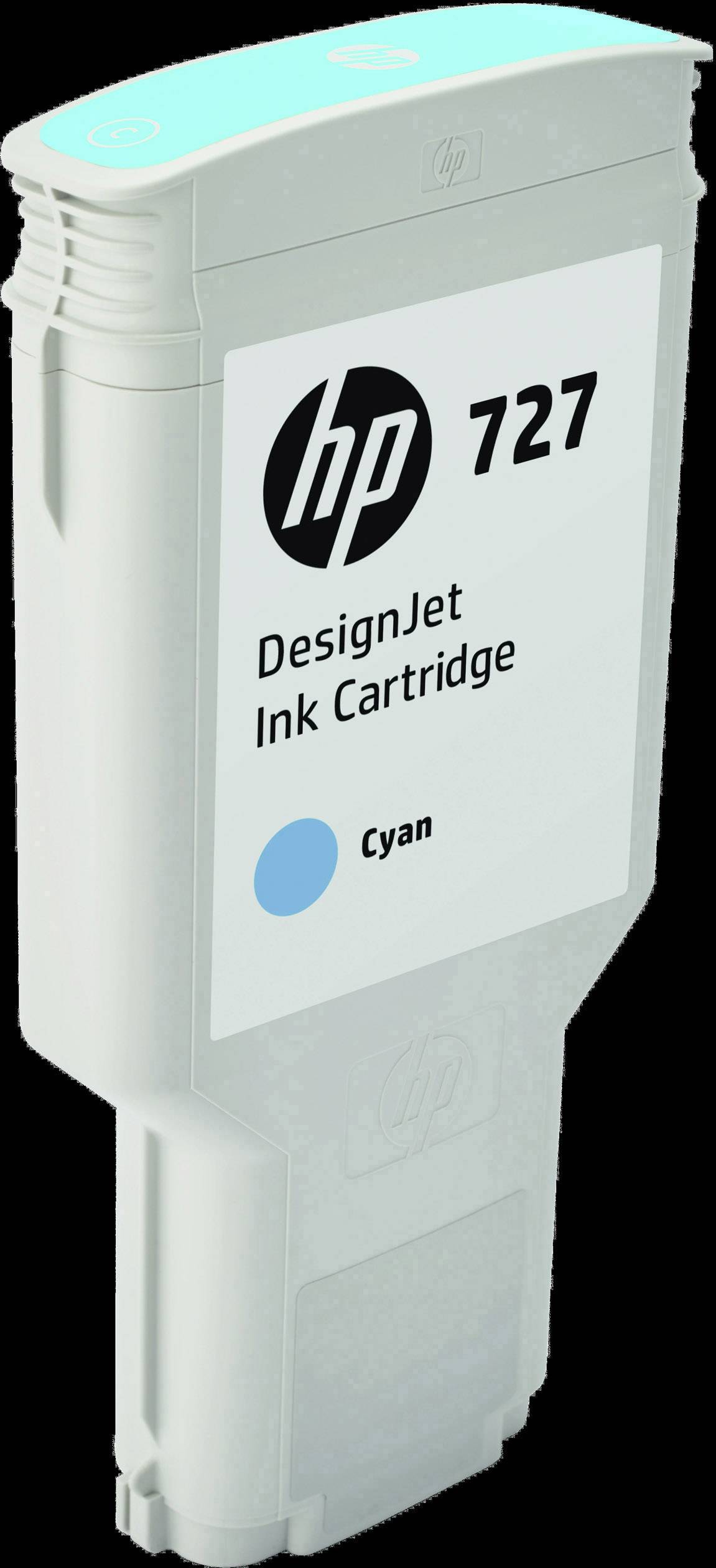 Atramentová kazeta HP 727 v cyánovej farbe pre tlačiarne DesignJet.