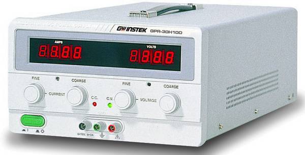 GW Instek GPR-3510HD laboratórny zdroj s nastaviteľným napätím, Kalibrované podľa (DAkkS), 0 - 35 V, 0 - 10 A, 350 W, výstup 1 x, 01PR351HD0GS