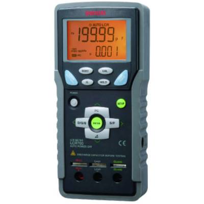 Sanwa Electric Instrument LCR700 skúšačka elektronických komponentov, Kalibrované podľa (DAkkS), 9998402152-D