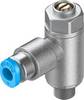 FESTO spätný ventil 193153 GRLZ-M5-QS-3-D 0.2 do 10 bar 1 ks