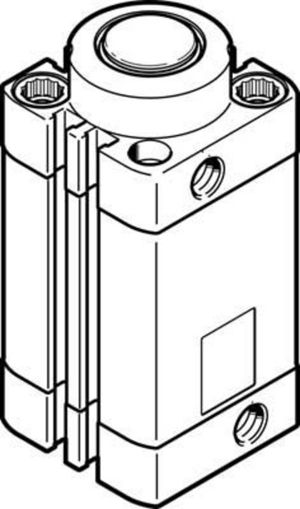 FESTO valec zarážky 576101 DFSP-32-25-DS-PA Dĺžka: 25 mm 1 ks