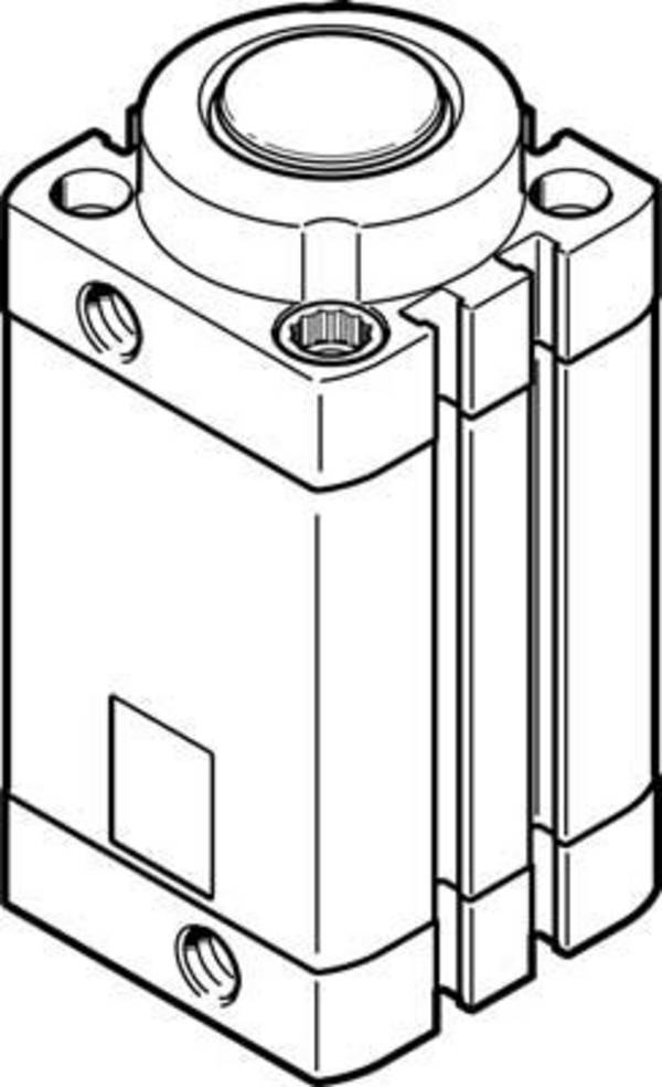 FESTO valec zarážky 576125 DFSP-40-30-DS-PA Dĺžka: 30 mm 1 ks