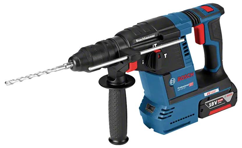 Bosch Professional GBH18V-26 F SDS-Plus-Borrhammare batteri 18 V Li-Ion exkl. batteri/laddare, Utan laddare