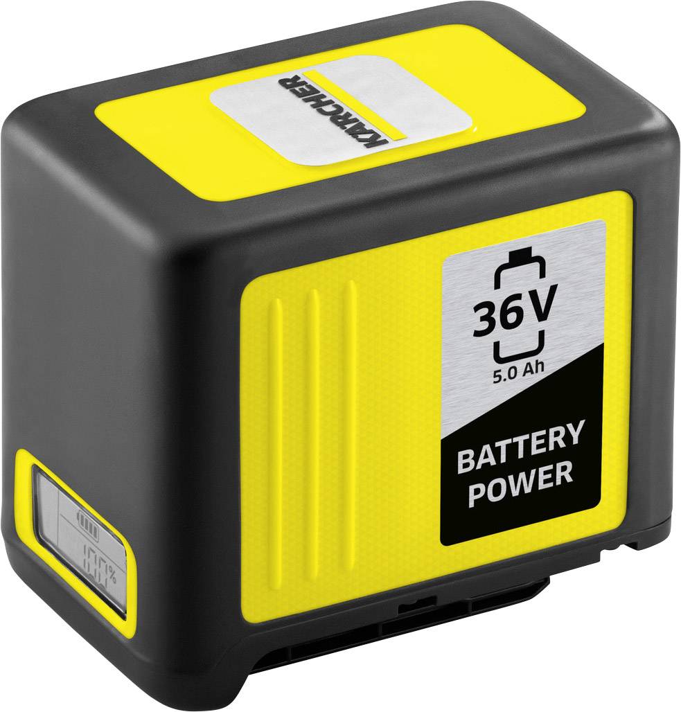 Kärcher Home & Garden BATTERY POWER 36/50 náhradný akumulátor pre elektrické náradie, 5 Ah Li-Ion akumulátor, 2.445-031.0