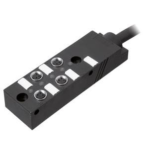 Pepperl+Fuchs V3-4A-E2-5M-PUR pasívne rozvádzač, 70132535, 24 - 30 V/DC, 1 ks
