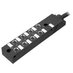 Pepperl+Fuchs V3-8A-E2-10M-PUR pasívne rozvádzač, 70132543, 24 - 30 V/DC, 1 ks