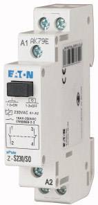 Relè a impulso Guida DIN Eaton Z-S230/SO 1 NA, 1 NC 16 A 1 pz.