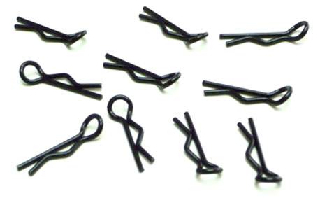 XCeed 1:10 Bodyklemmen Zwart 1 stuk(s)