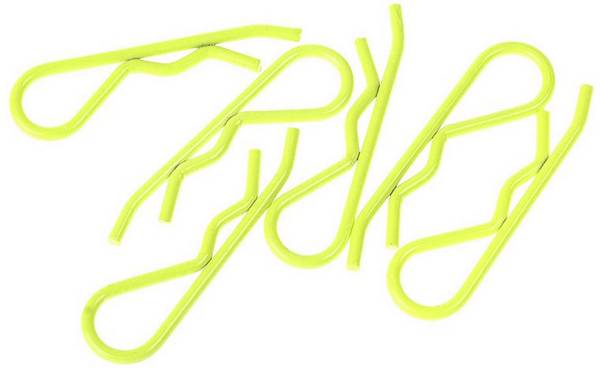 XCeed 1:8 karoséria s otvormi pre svorky žltá (fluorescenčná)  1 ks