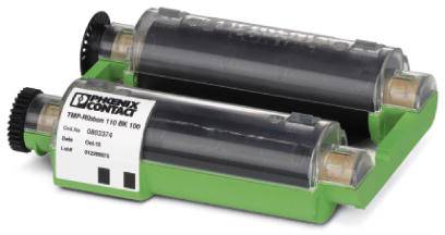 Phoenix Contact 0803376 TMP-RIBBON 110 WH 100 Cassetta nastro colorato per Thermomark Prime Bianco 1 pz.