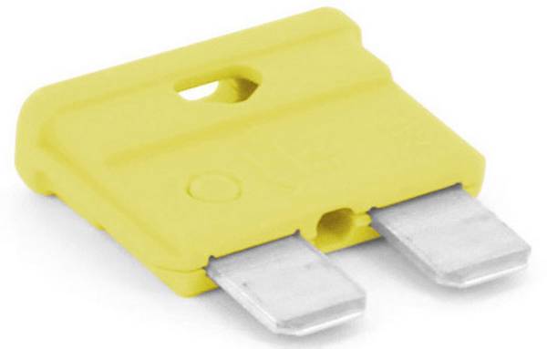 TRU COMPONENTS8551208 štandardné plochá poistka pre motorové vozidlá, 20 A, 1 ks