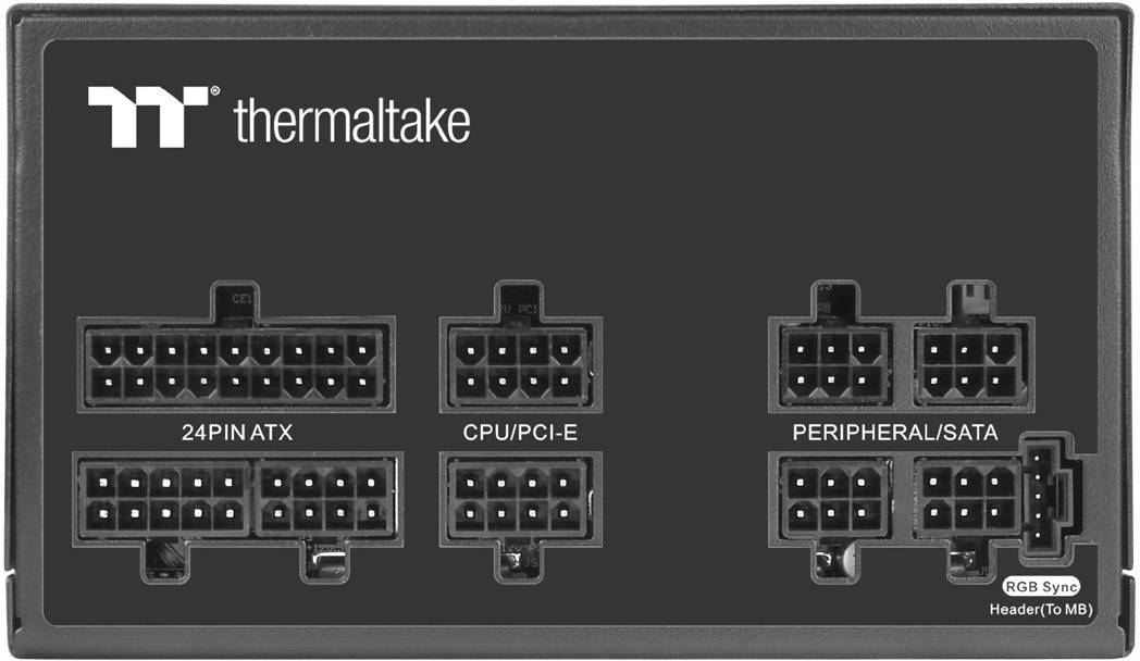 Thermaltake Toughpower GF1 ARGB sieťový zdroj pre PC 650 W ATX 80 PLUS® Gold-11