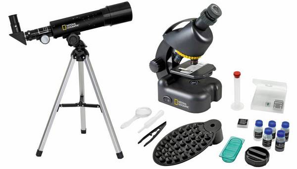 National Geographic Teleskop + Mikroskop teleskop zameriavacia achromatický Zväčšenie 18 do 60 x