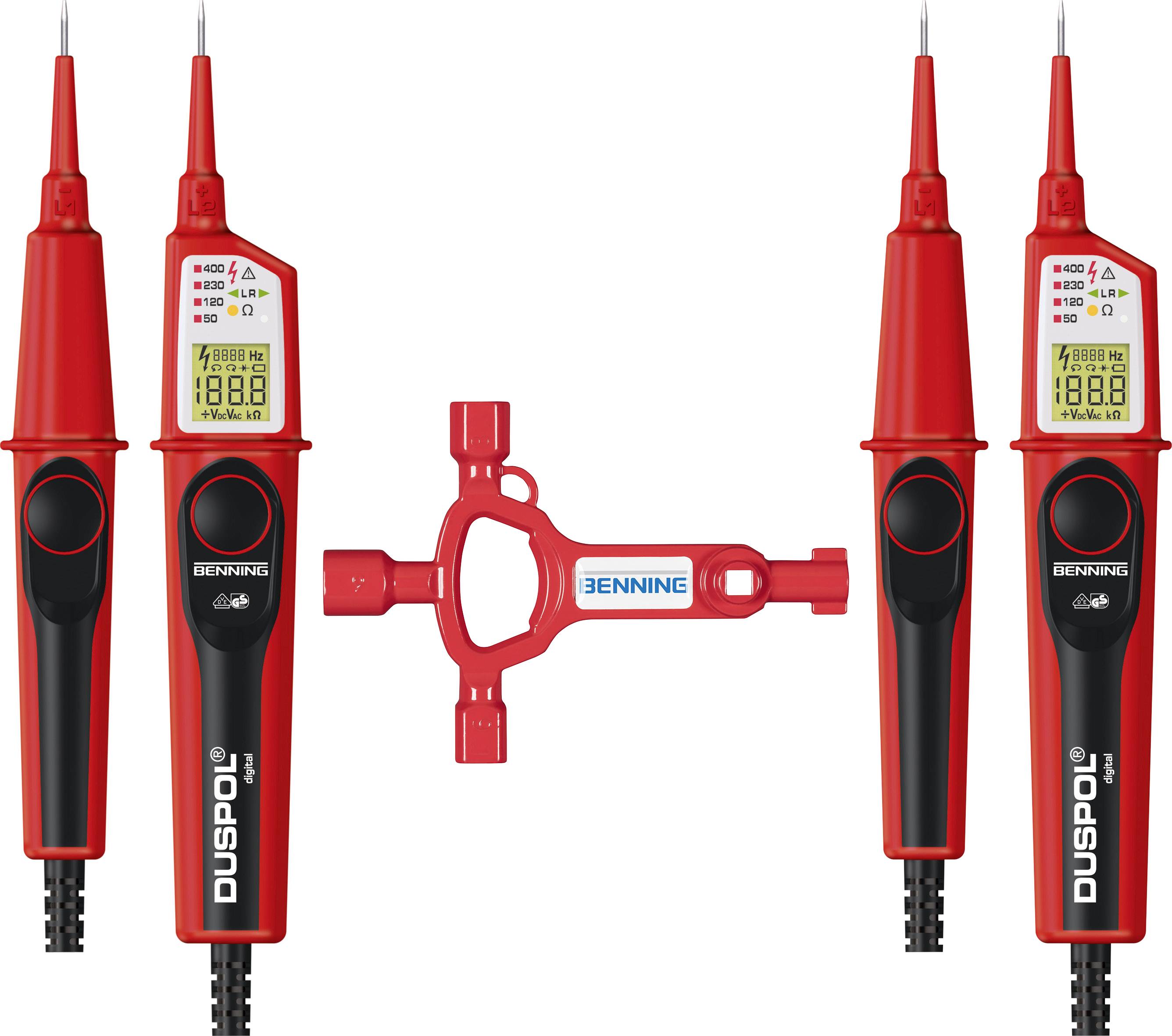 Benning DUSPOL digital Tester di tensione a due poli