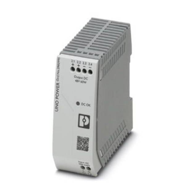 Phoenix Contact UNO-PS/1AC/48DC/ 60W sieťový zdroj na montážnu lištu (DIN lištu), 1.25 A, 60 W