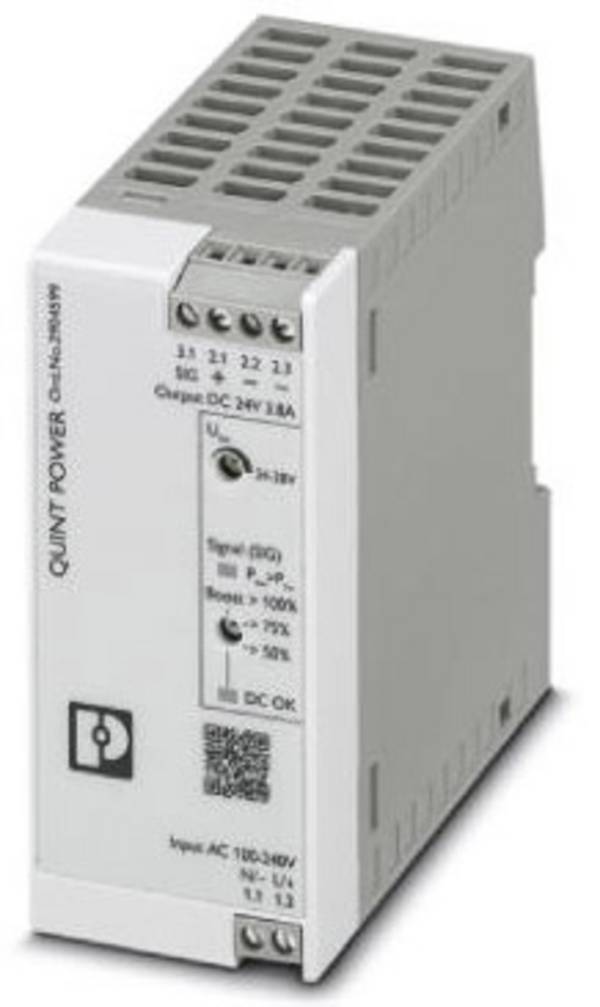 Phoenix Contact QUINT4-PS/1AC/24DC/3.8/SC sieťový zdroj na montážnu lištu (DIN lištu), 3.8 A, 90 W