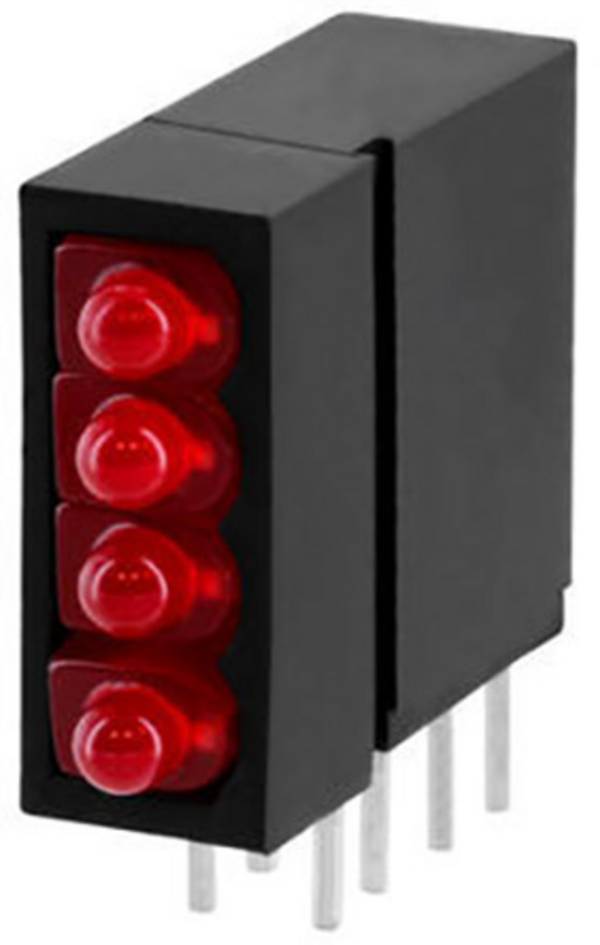 Vossloh Schwabe WU-1841 LED modul červená 1.8 mm 32 mcd Bulk