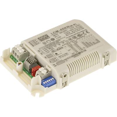 MW Mean Well LCM-40KN LED driver konštantný prúd 42 W 350 - 1050 mA 2 - 100 V/DC stmievateľný