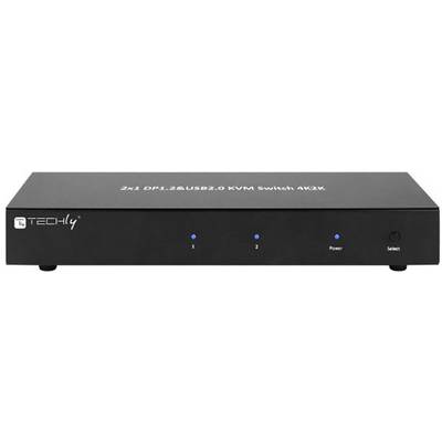 TECHly IDATA-DP-KVM2 2 porty DisplayPort prepínač DisplayPort 3840 x 2160 Pixel-0