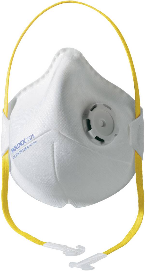 Moldex Smart Pocket 257501 respirátor proti jemnému prachu, s ventilom FFP3 D 10 ks