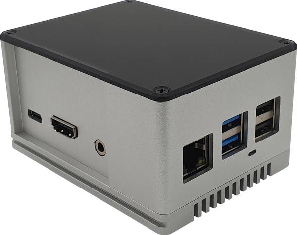 Radxa RockPi_GH_PROHP_SV SBC skriňa Vhodné pre: Rock Pi  strieborná