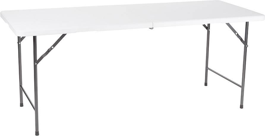 Perel folding table Tavolo da campeggio Bianco FP183 Carico (peso) (max.) 100 kg