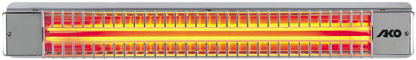 Dimplex UWS 75 RD 1/E Radiatore per terrazzo 1300 W Grigio-Argento