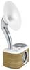 Sangean WR-45 White A500433 stolný rádio, FM, AUX, Bluetooth, možné znovu nabíjať, biela