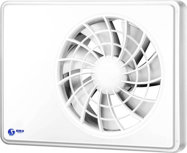 SIKU  nástenný a stropný ventilátor 230 V 33 m³/h, 72 m³/h, 106 m³/h 100