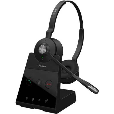 Jabra Engage 65 Stereo Headset otvorená (On Ear) DECT (6090068), 9559-553-111, stereo, čierna, Potlačenie hluku-0