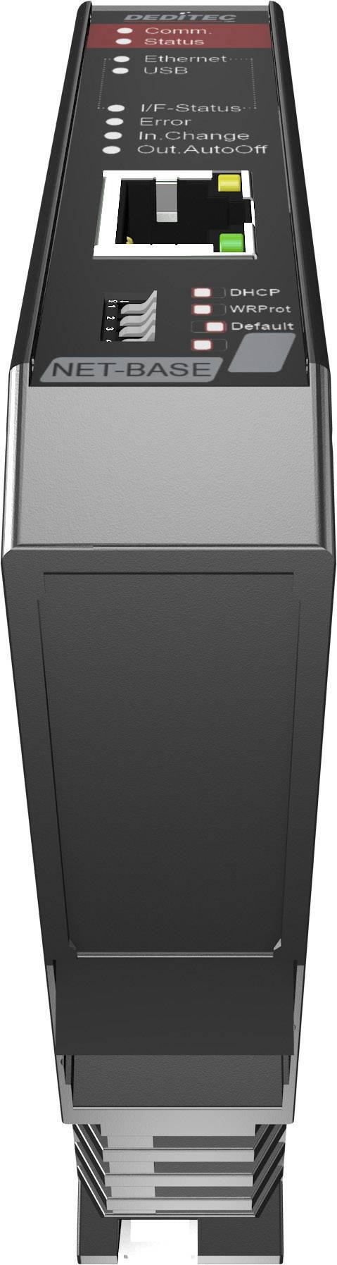Deditec NET-CPU-BASE multifunkčný modul USB, Ethernet, vstupy Počet vstupov: 0 x, výstupy Počet výstupov: 0 x, 7 V, 24 V-2